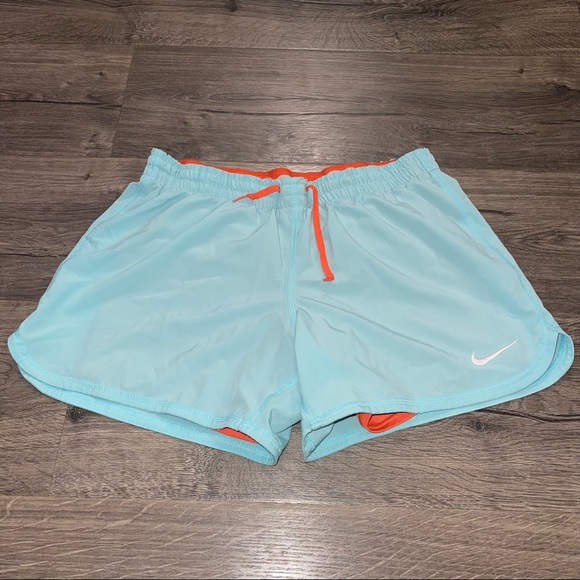4 Nike Layered 2 In 1 Running Shorts 